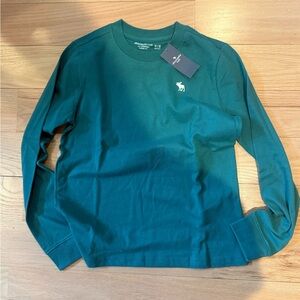 Abercrombie Kids Teal Long Sleeve Tee
